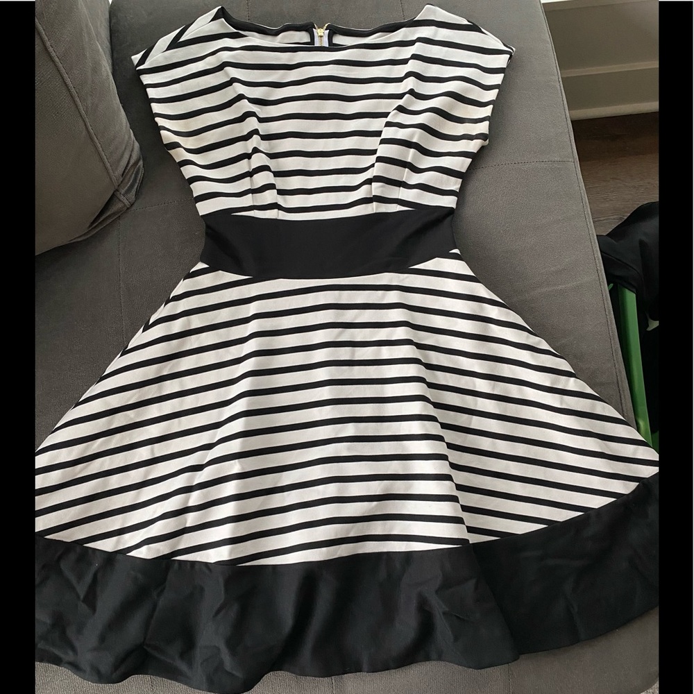 Kate spade ponte fiorella stripe dress